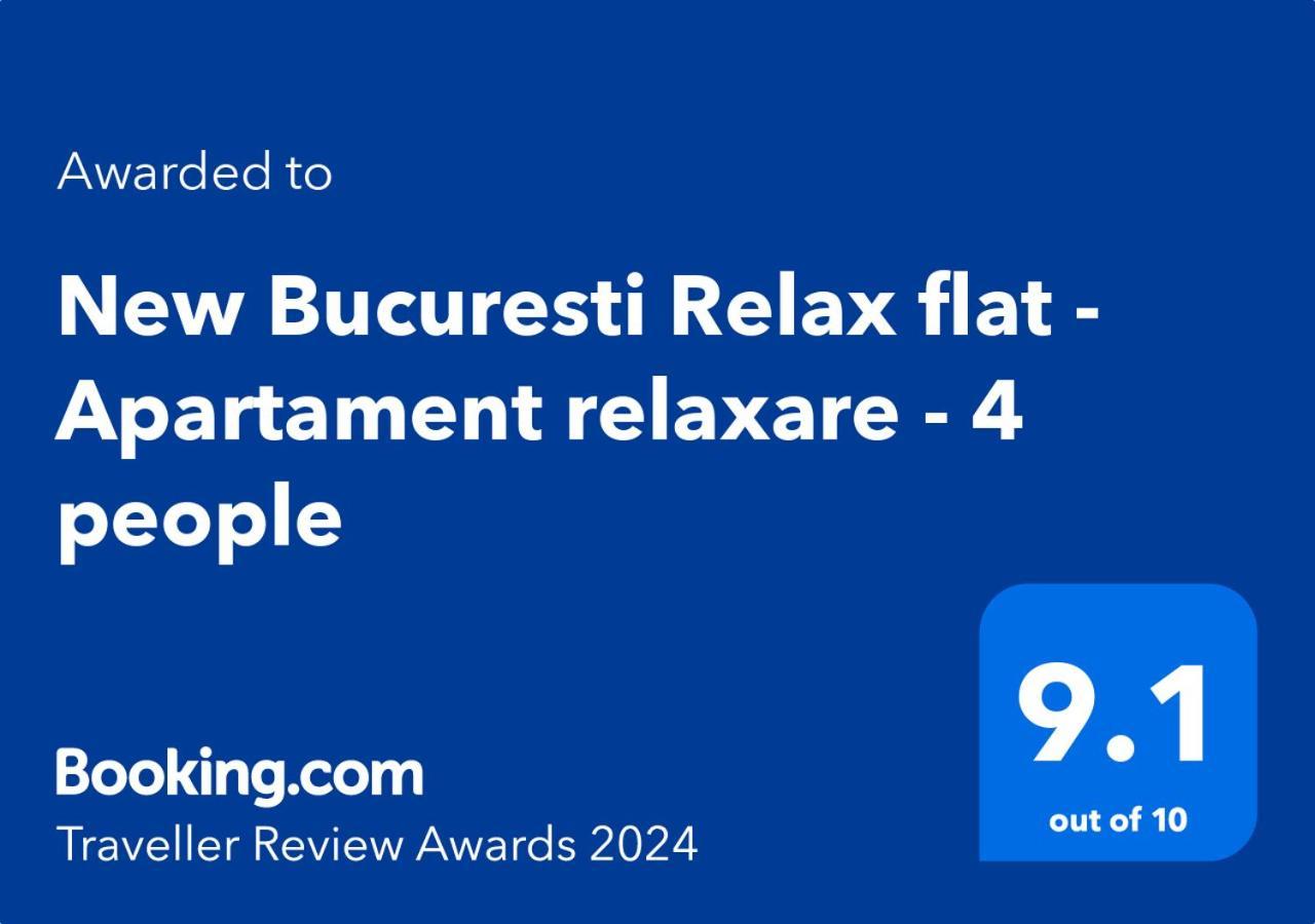 New Bucuresti Relax Flat - Apartament Relaxare - 4 People Apartment Bagian luar foto